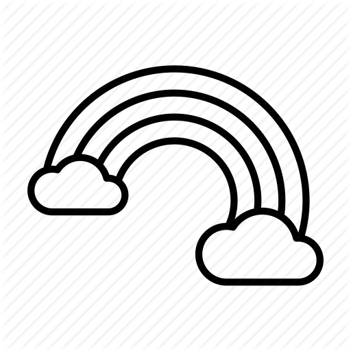 Cloud, Rainbow, Rainbow Clouds, Seven Colors, St Patricks Day