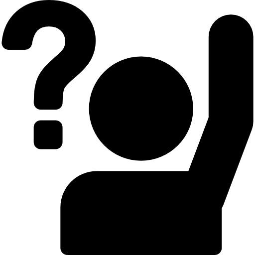 Raise Your Hand To Ask Icons Free Download