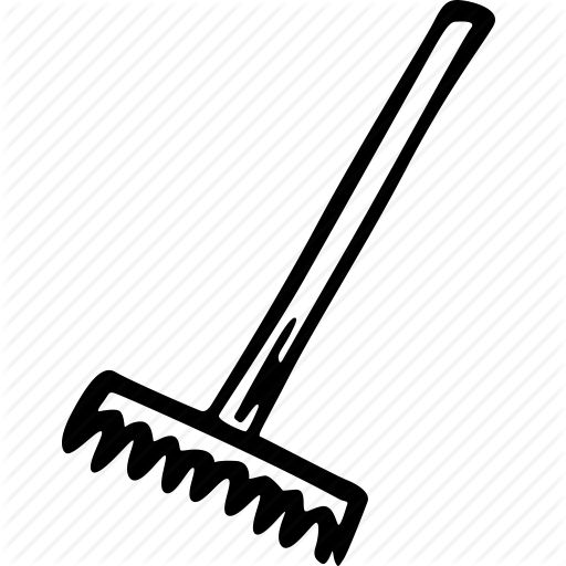 Garden, Gardening, Nature, Park, Rake, Rakes Icon