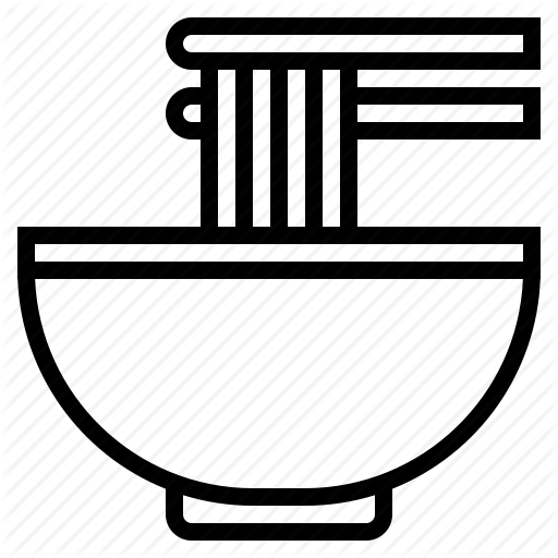 Noodle, Ramen Icon