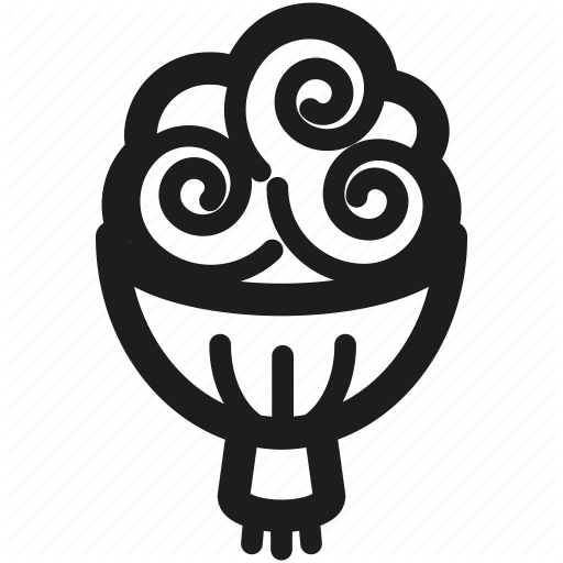 Bouquet, Flowers Icon