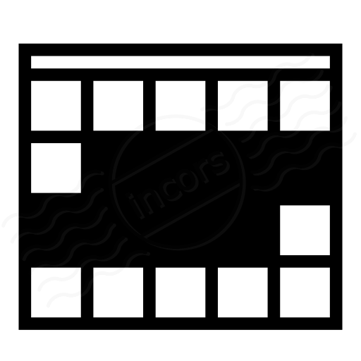 Iconexperience I Collection Table Selection Range Icon