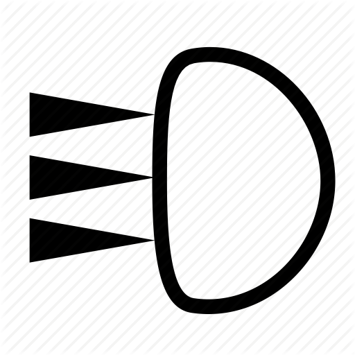 Auto, Beams, Headlight, Light, Long, Range Icon