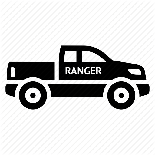 Car, Cop, Police, Ranger Car, Transport Icon
