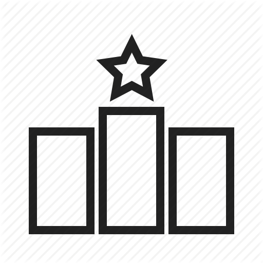 Bars, Lines, Position, Pride, Ranking, Rating, Star Icon