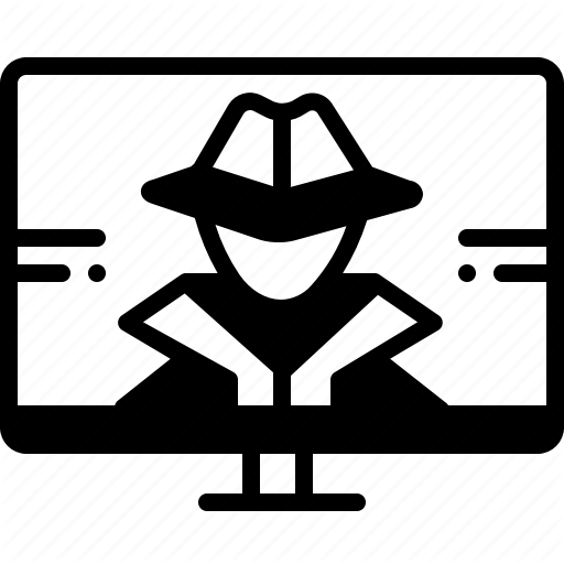 Hacker, Phishing, Ransomware, Technology Icon