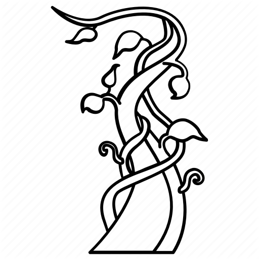 Bean, Beanstalk, Fairy Tale, Giant, Jack, Stalk, Vine Icon