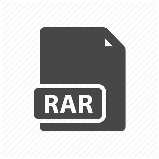 Document, Extension, File, Rar Icon