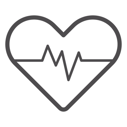 Heart Rate Stroke Icon
