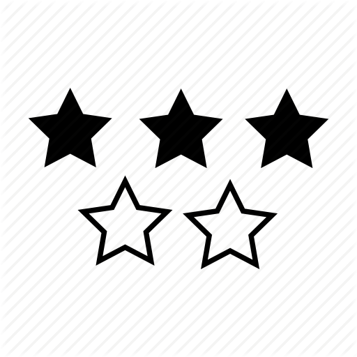 Badges, Rating, Star, Three, Votes Icon