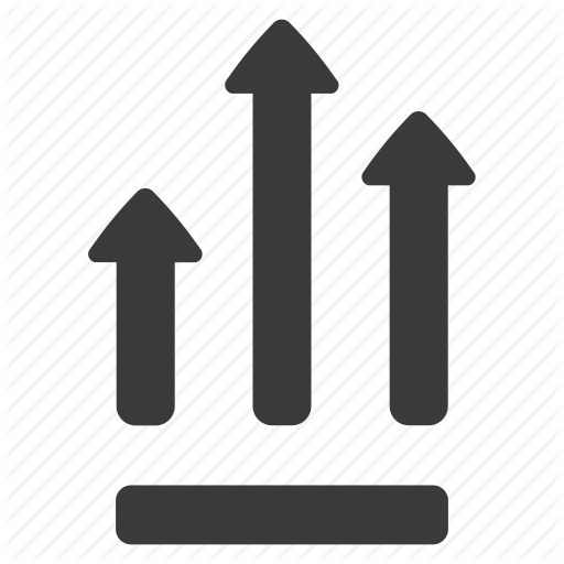 Arows, Chart, Growth, Increase, Reach, Top, Up Icon