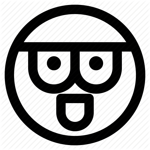 Emoji, Emoticon, Emoticons, Nerd, React Icon