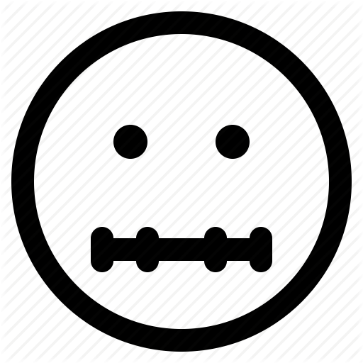 Emoji, Emoticon, Emoticons, Quiet, React Icon