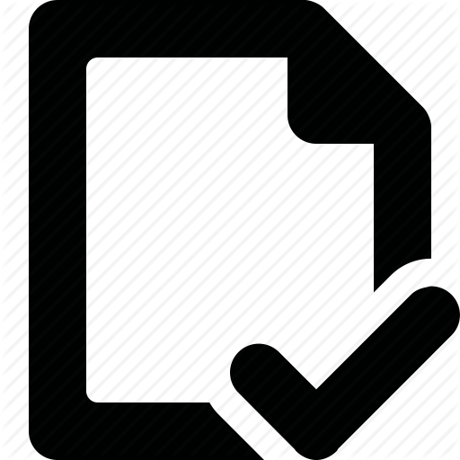 Check, Document, File, Paper, Ready, Text Icon