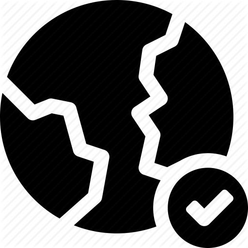 Accepted, Confirmed, Done, Earth, Globe, Planet, Ready Icon