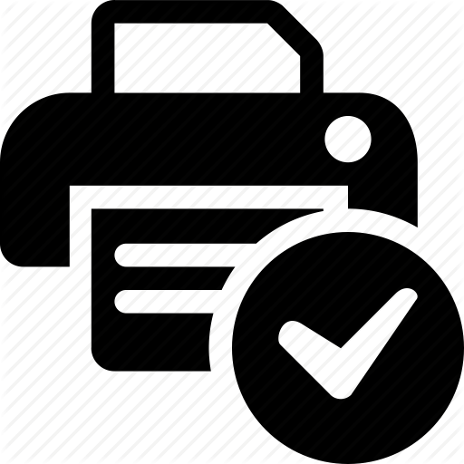 Accepted, Connected, Ok, Print, Ready Icon