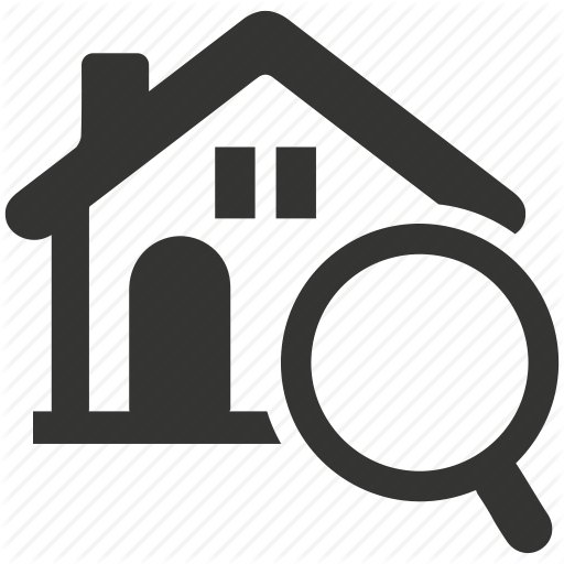 Home, House, Property, Real Estate, Search Icon