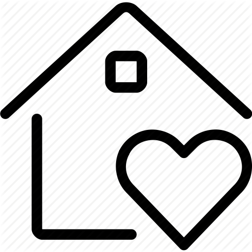 Action, Estate, Favorite, Heart, Home, House, Like, Real Icon