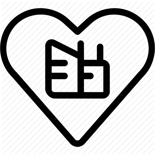 Building, Estate, Favorite, Heart, Like, Real Icon