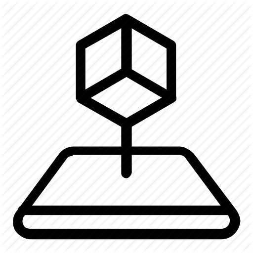 Cube, Platform, Virtual Reality Icon