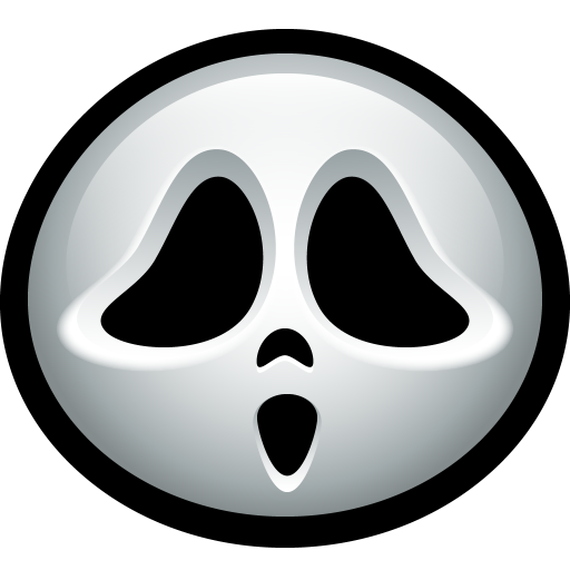 Ghostface Icon Halloween Avatar Iconset Hopstarter