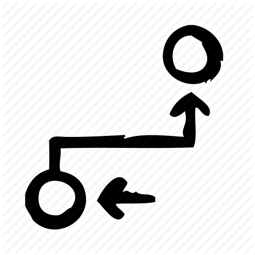 Cause, Flow, Process, Reason Icon