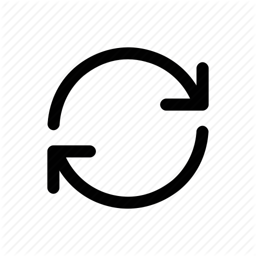 Reboot, Recheck, Refresh, Reload, Sync Icon