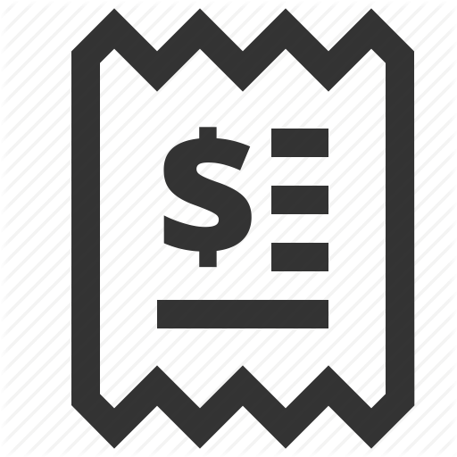 Check, Checkout, Invoice, Receipt Icon