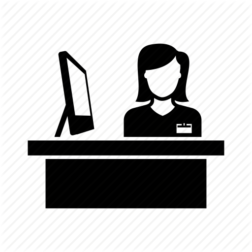 Computer, Office, Office Desk, Office Worker, Receptionist, Worker