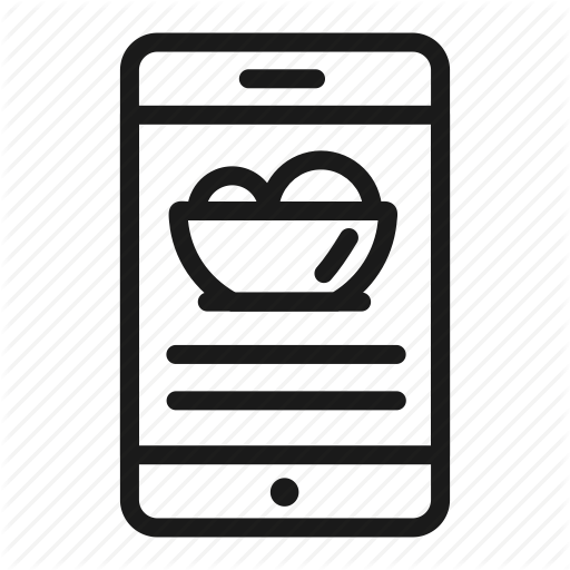 Cooking, Kitchen, Online, Recipe, Smartphone Icon