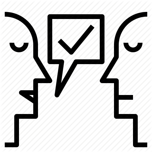 Advise, Invite, Propose, Recommend, Suggest, Talk Icon