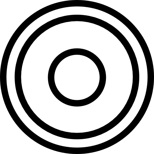 Record Circles Button Icons Free Download