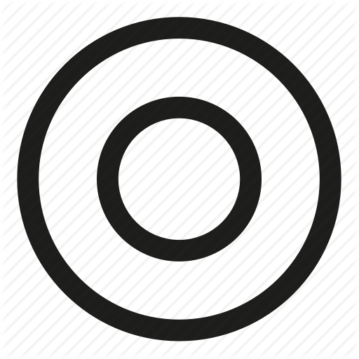 Hit Record, Media Button, Record Button Icon