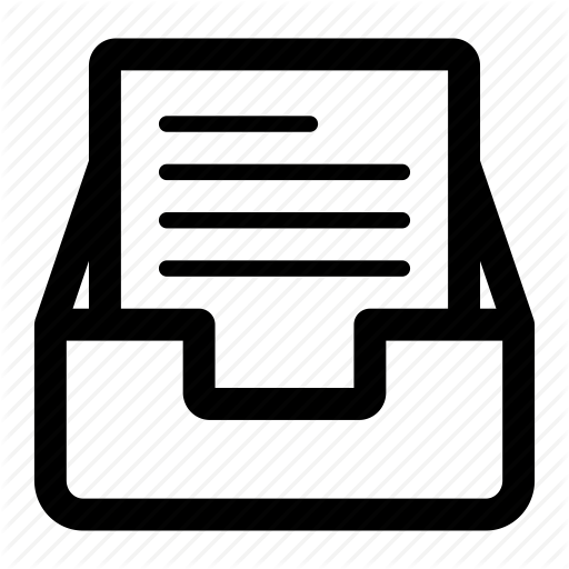 Archive, Archivie, Document, Documents, File, Files, Record Icon