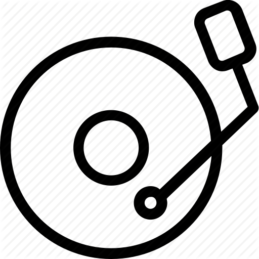Multimedia, Music, Record Player, Turntable, Vinyl Icon