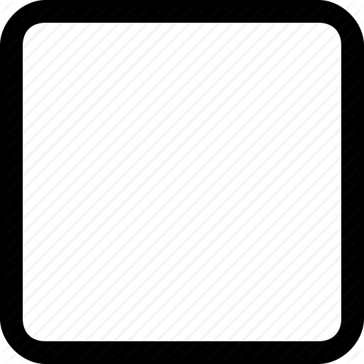 Rectangle, Rounded, Shape, Square, Stroke, Tool Icon