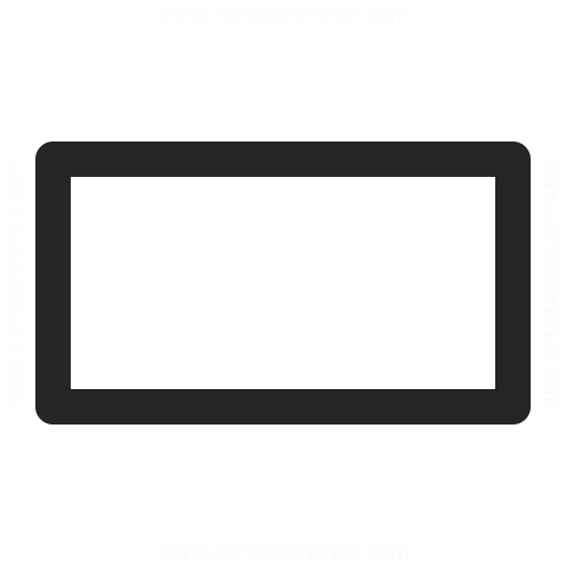 Shape Rectangle Icon Iconexperience