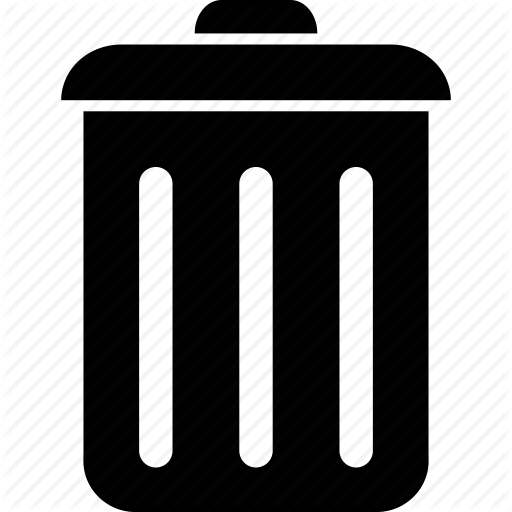 Bin, Delete, Empty, Full, Garbage, Recycle, Recycle Bin, Trash Icon