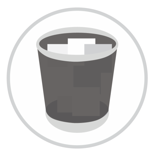 Trash Full Icon Stock Apps Part Iconset Hamza Saleem