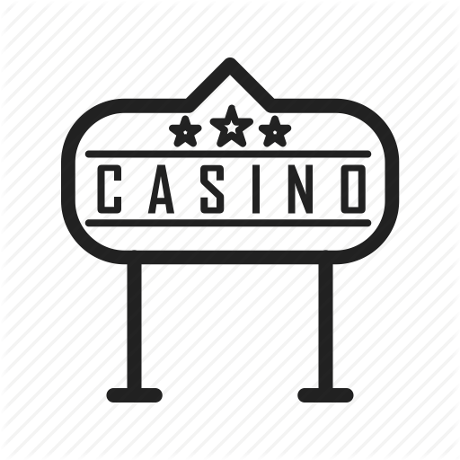 Casino, Gambling, Game, Light, Red, Royale, Sign Icon