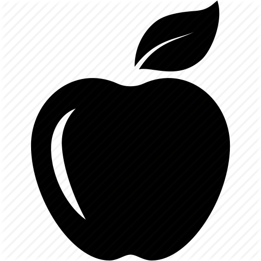 Apple, Eat, Food, Fruits, Healthy, Leaf, Red Apple Icon