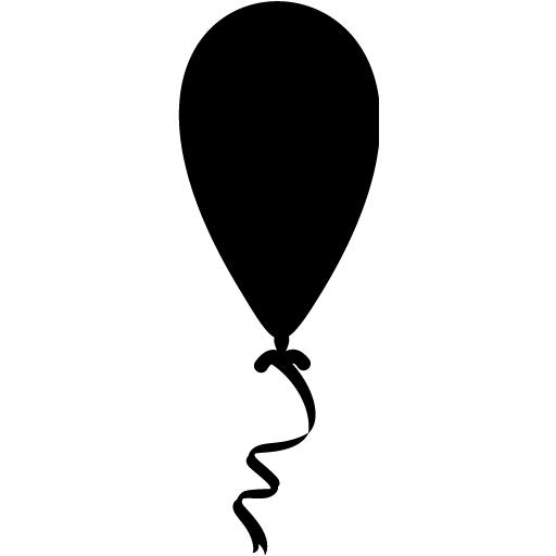 Black Balloon Icon