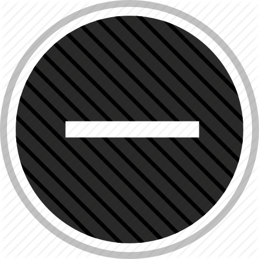 Menu, Navigation, Negative, Neutral Icon