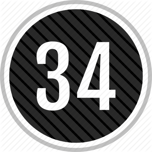 Count, Four, Number, Thirty Icon