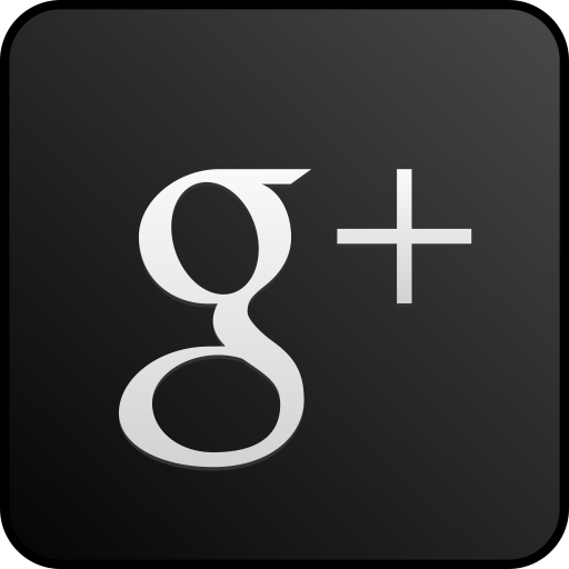 Googleplus Custom Black Icons, Free Icons In Red Google Plus