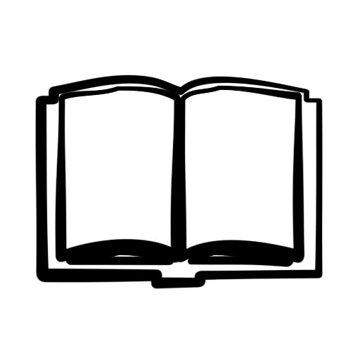 Open Book Vector Icon