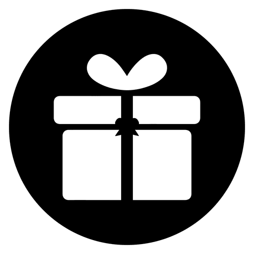Giftbox Round Service Icon