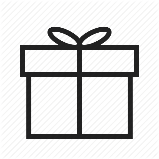 Bow, Box, Christmas, Decoration, Gift, Red, Ribbon Icon