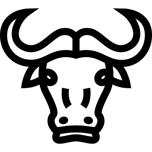 Bull Face With Horns Icons Free Download