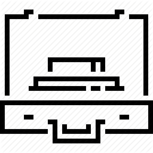 Push The Button, Red Button, Suitcase Icon